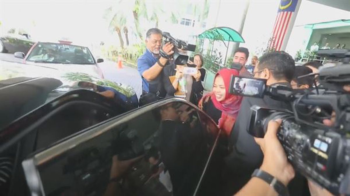 Siti Aisyah abandona los juzgados tras ser liberada