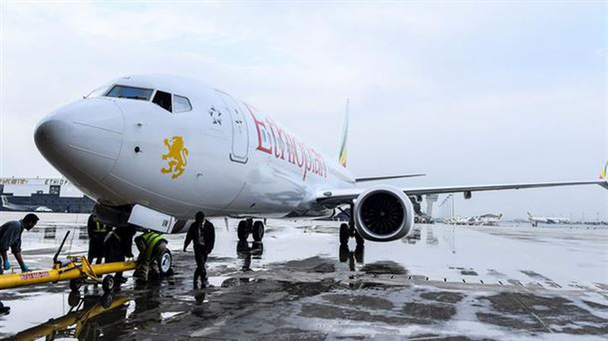 Etiopian istripua izan zuen Ethiopian Airlines konpainiako hegazkin berdina