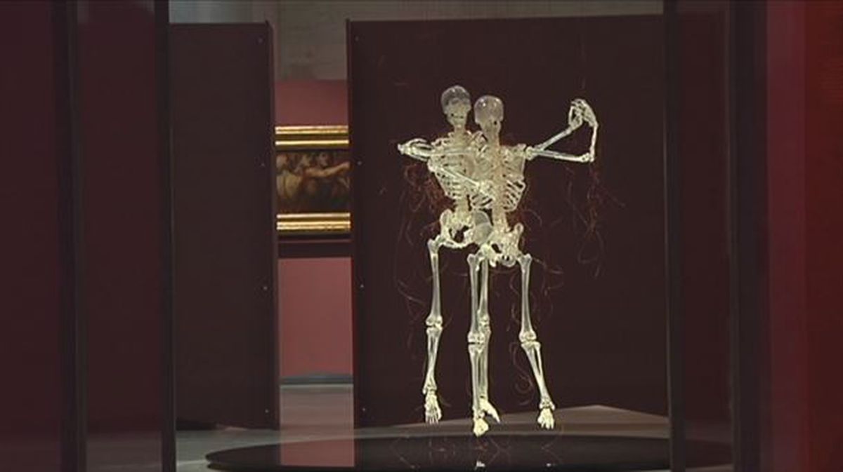 Exposición sobre la muerte en el Museo San Telmo de San Sebastián.