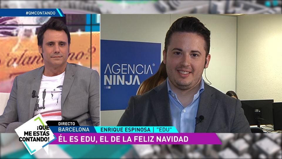 Vídeo Enrique Espinosa, protagonista del anuncio