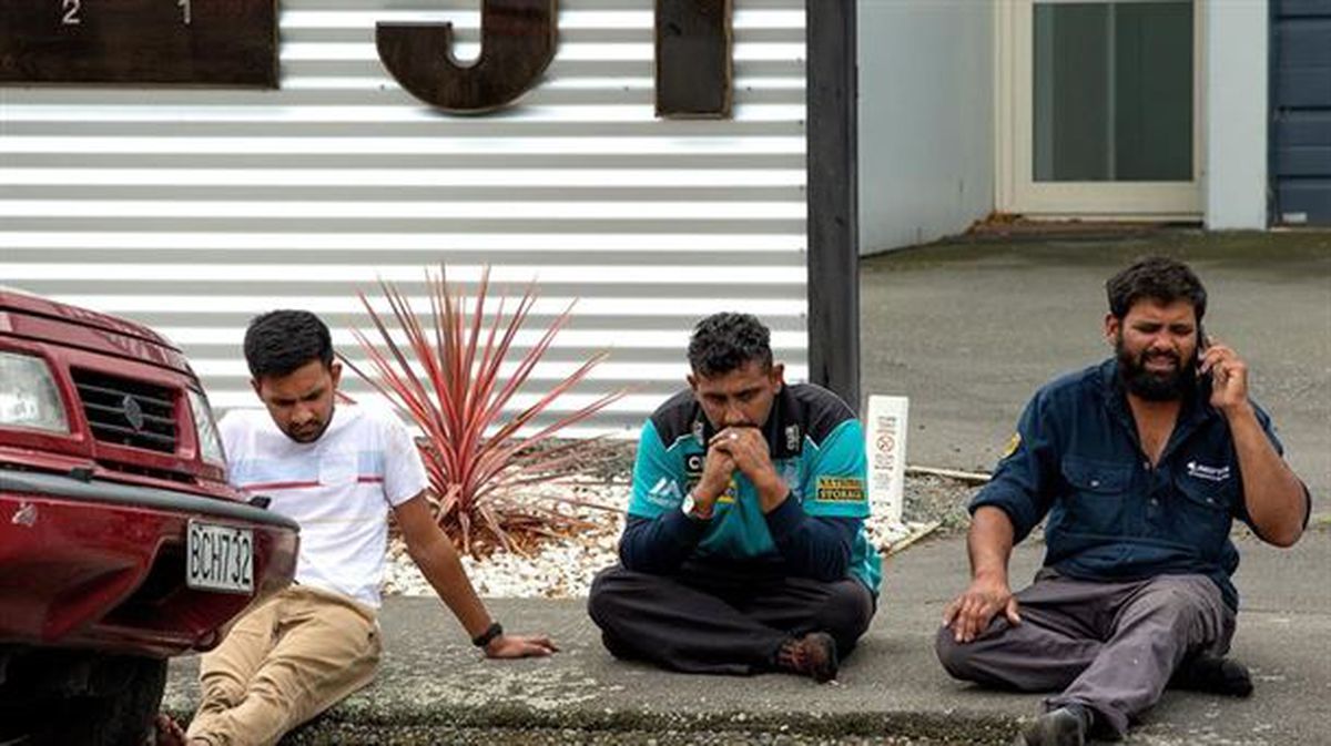 Ataque a dos mezquitas en Nueva Zelanda. Foto: Efe