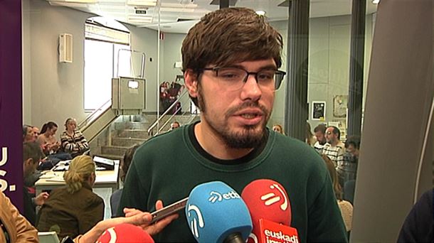 Lander Martínez, secretario general de Podemos Euskadi