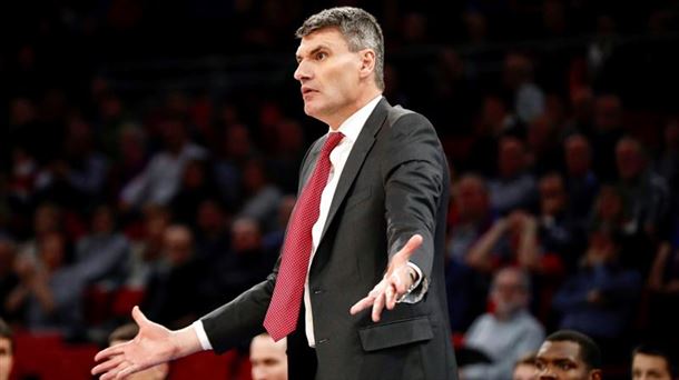 V. Perasovic, entrenador de Kirolbet Baskonia.