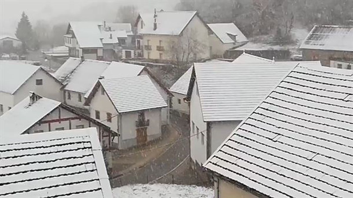 Nieve en Euskal Herria