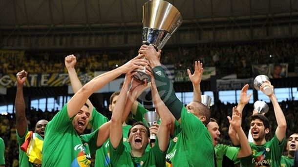 Panathinaikos, campeón de la Final de la Euroliga 2011. Foto: Euroleague.net
