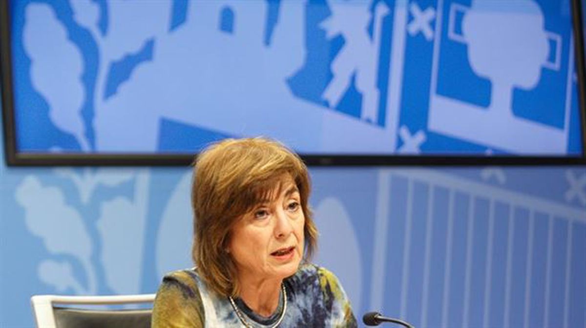 Cristina Uriarte egungo Hezkuntza sailburua dago arduradun politikoen artean.