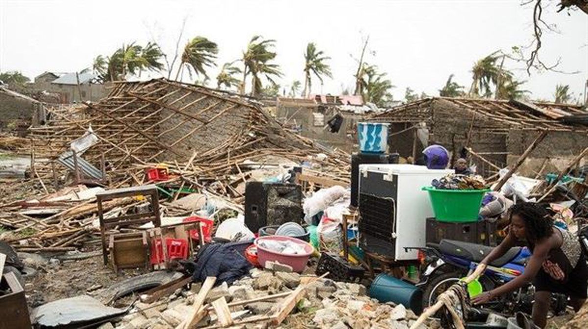 El sudeste de África, devastado por el ciclon Idai.