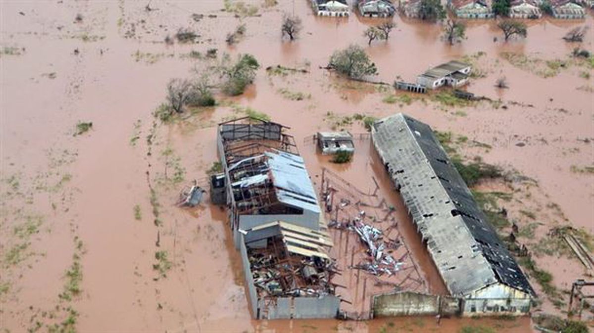 El sudeste de África, devastado por el ciclon Idai.
