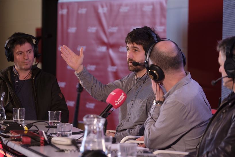 Mikel Urdangarin, Oier Arantzabal, Manu Etxezortu eta Ritxi Lizartza