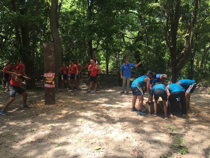 Juego de los aizkolaris, equipos