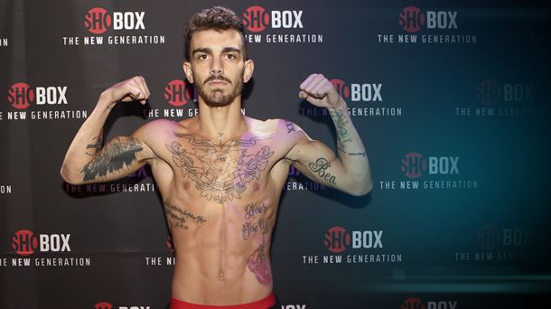 El boxeador vizcaíno Jon Fernández