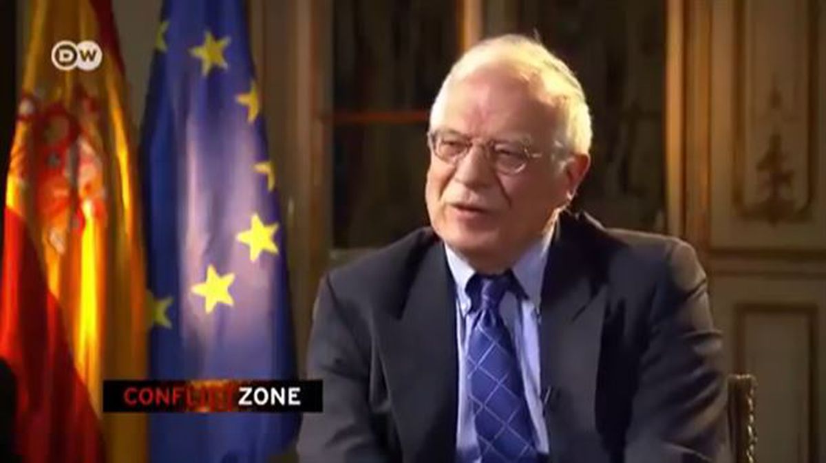 Borrell, en la entrevista en DW.