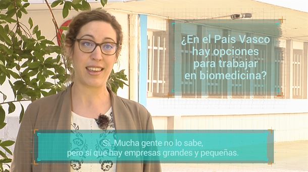 Prueba de acceso: Naiara Rodríguez-Flórez, bioingeniera