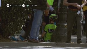 Garikoitz Bravo, trasladado al hospital tras sufrir una caída