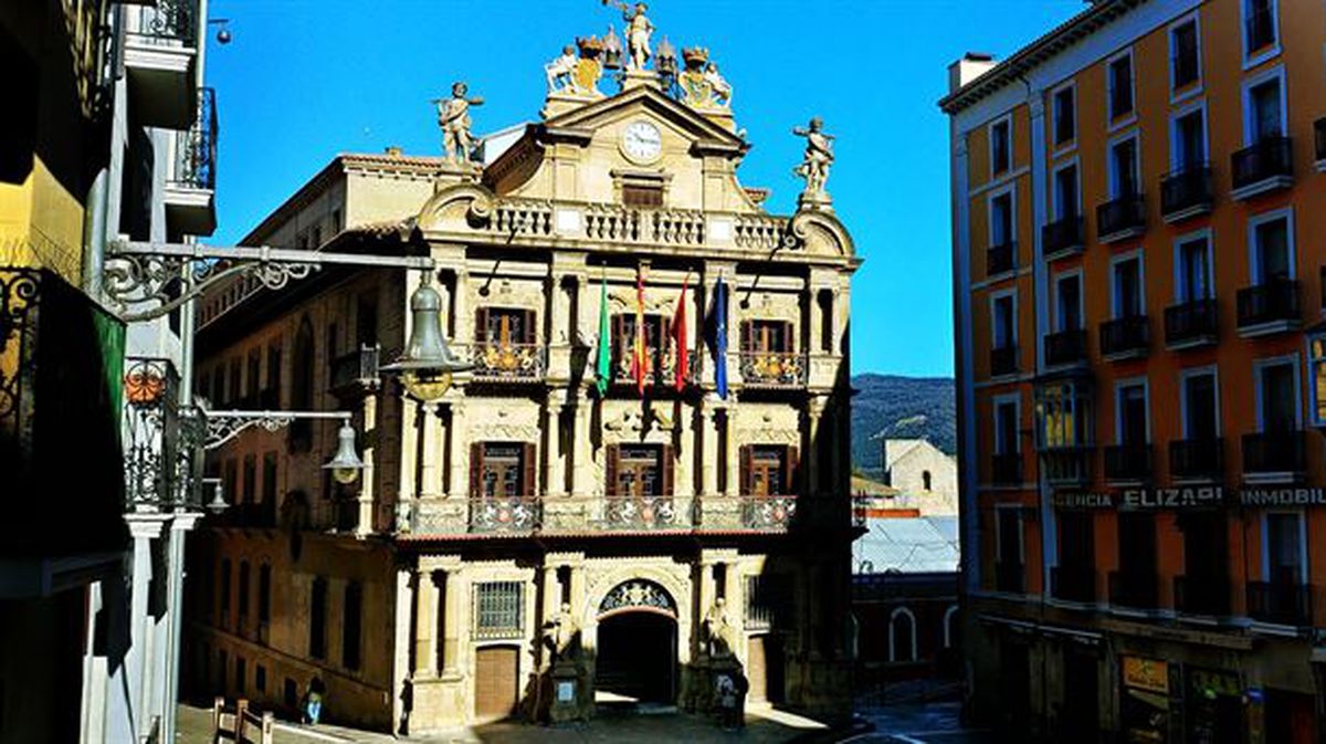 Ayuntamiento de Pamplona. Foto: Vicente Guinea