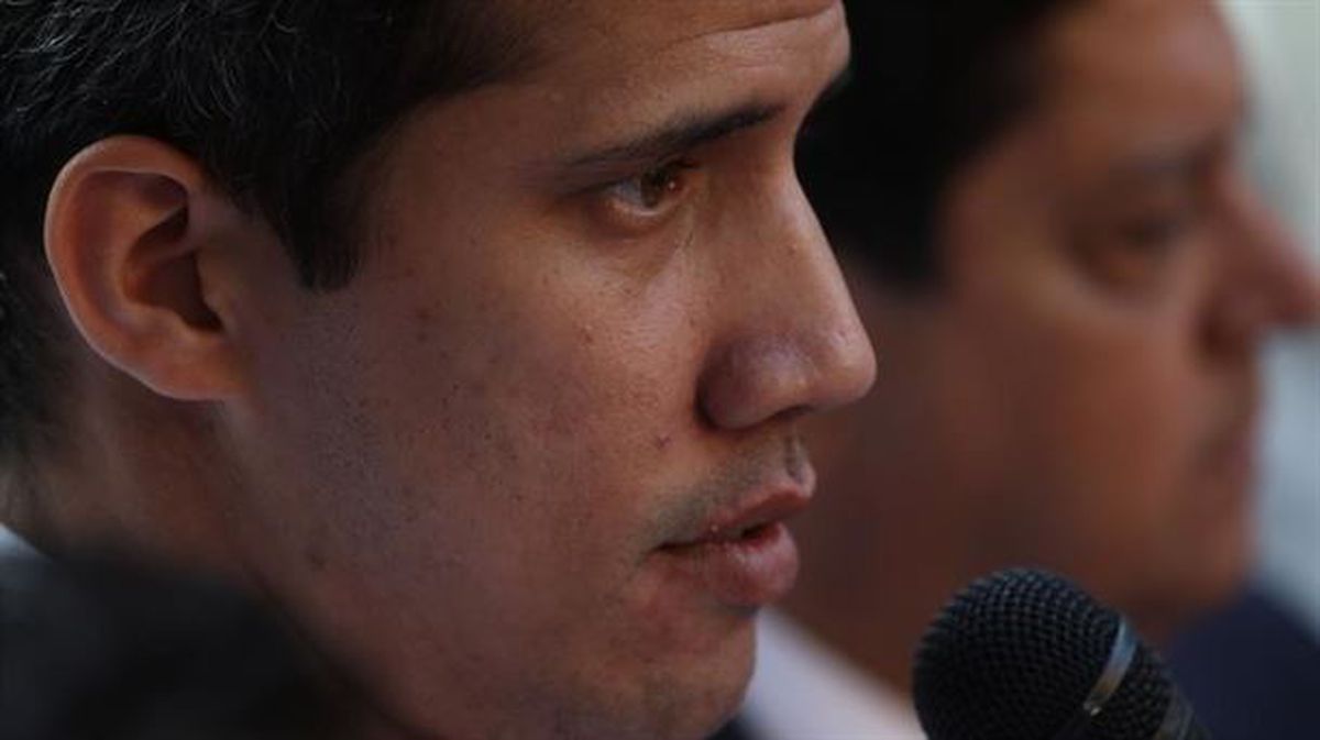 Juan Guaidó, el autoproclamado presidente encargado de Venezuela 