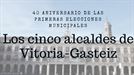 Los cinco alcaldes que ha tenido Gasteiz entre 1979 y 2019 hablan en Radio Vitoria