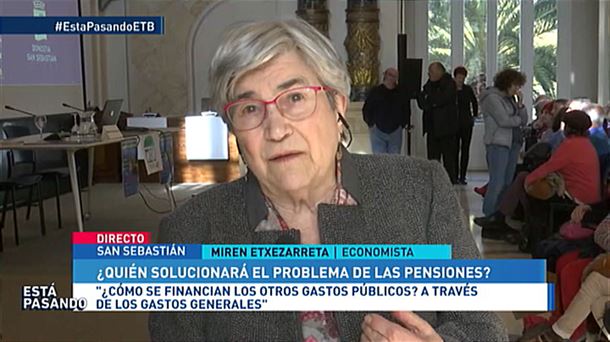 ‘La crisis de las pensiones no es real, es una crisis construida socialmente’