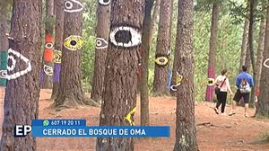 Cierran el bosque de Oma para aplicar un tratamiento contra un hongo