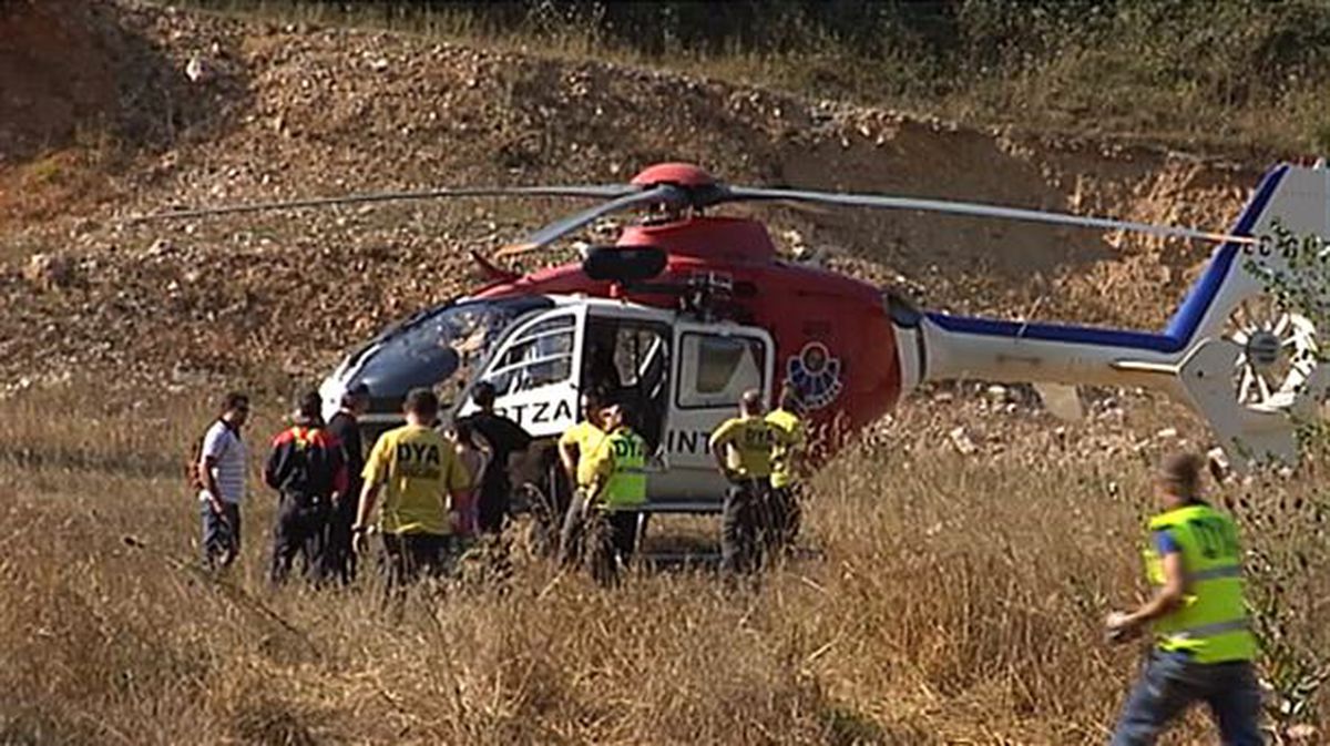 Helicóptero de la Ertzaintza