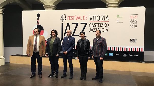 Presentación del nuevo escenario del Festival de Jazz.