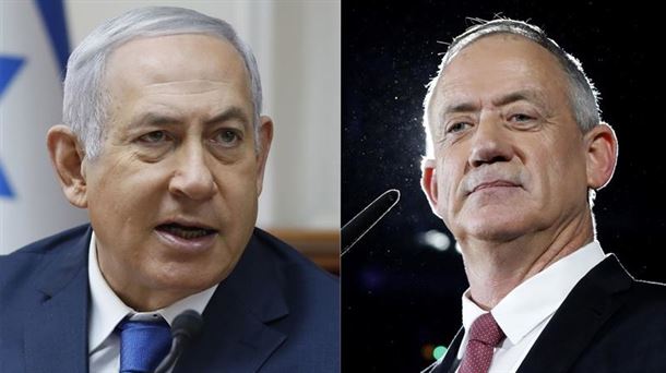 Benjamin Netanyahu eta Benny Gantz