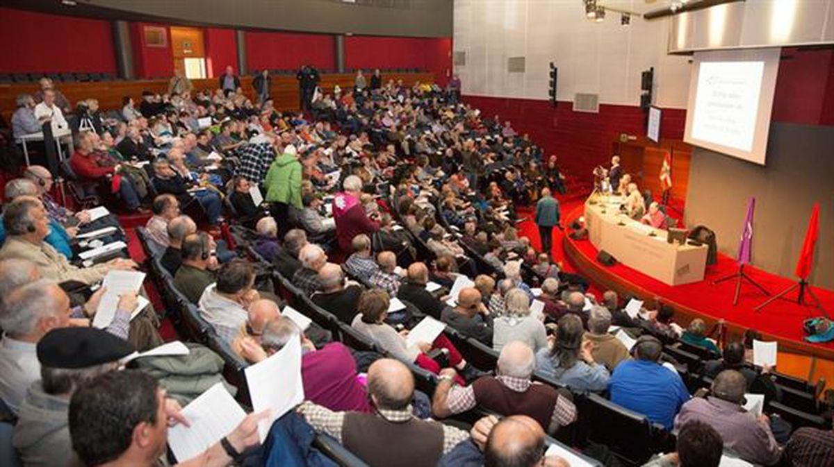 Asamblea de pensionistas vascos