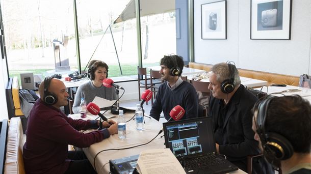 Luis Intxauspe, Maite Artola, Mikel Chillida eta Koldobika Jauregi