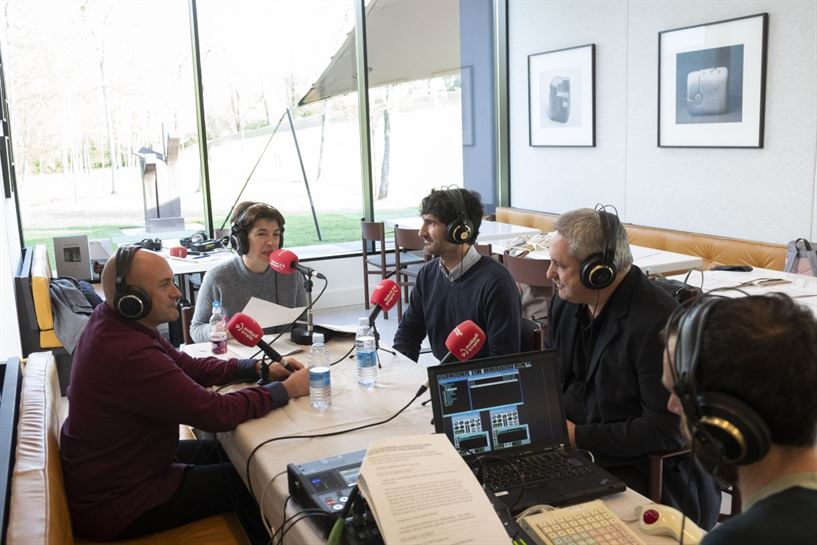 Luis Intxauspe, Maite Artola, Mikel Chillida eta Koldobika Jauregi