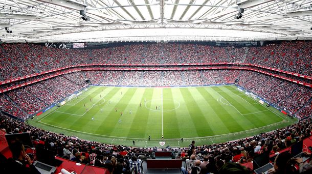 El estadio de San Mamés es uno de los escenarios de la Eurocopa 2020