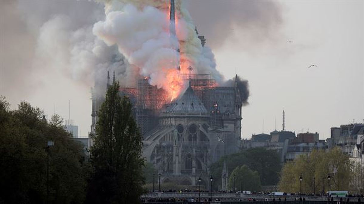 Notre Dame, en llamas