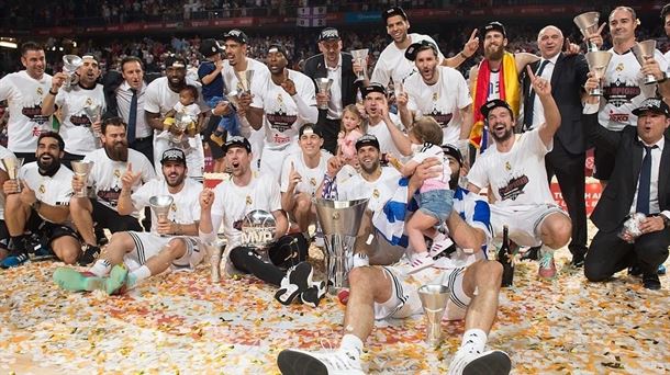 Real Madrid, campeón de la Fininal Four de 2015
Foto: Euroleague.net