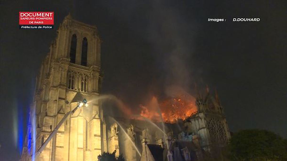 Incendio catedral de Notre Dame