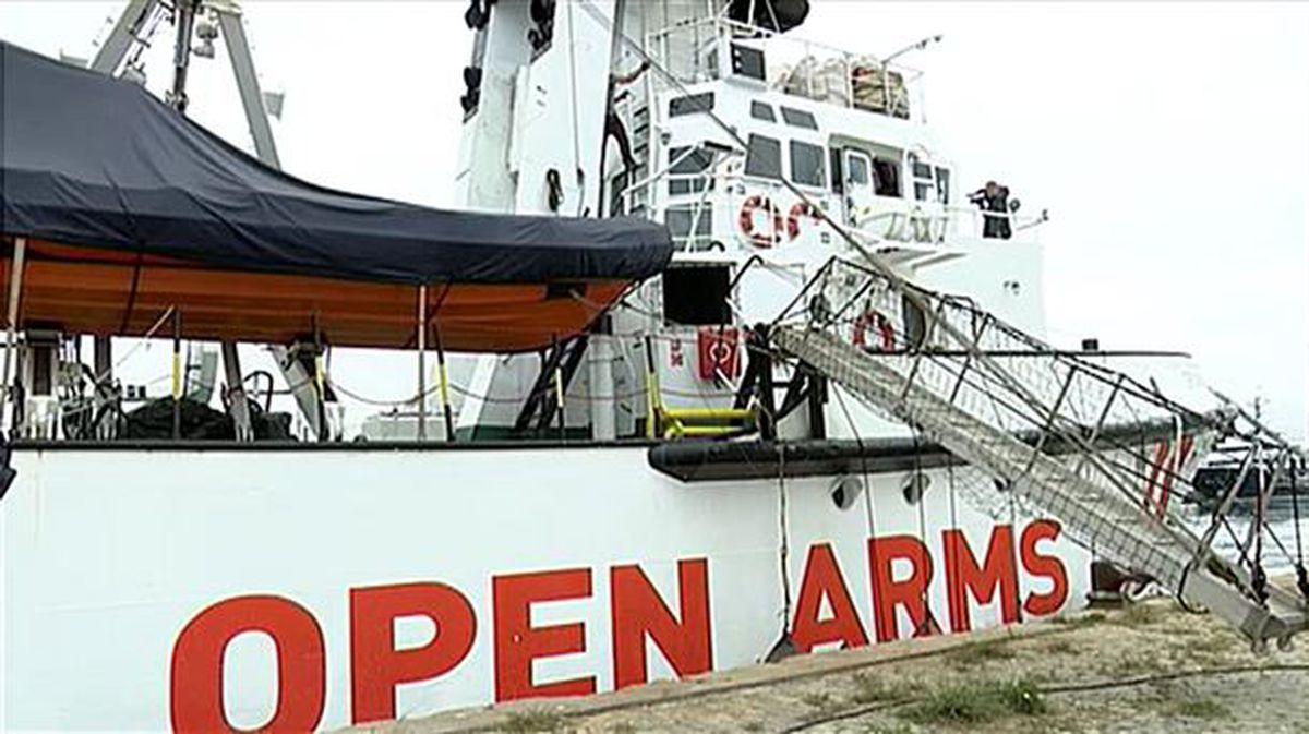 El buque humanitario Open Arms