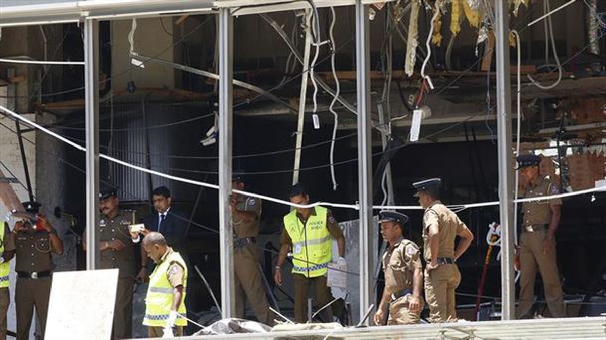 Una cadena de explosiones deja al menos 138 muertos y 400 heridos en Sri Lanka