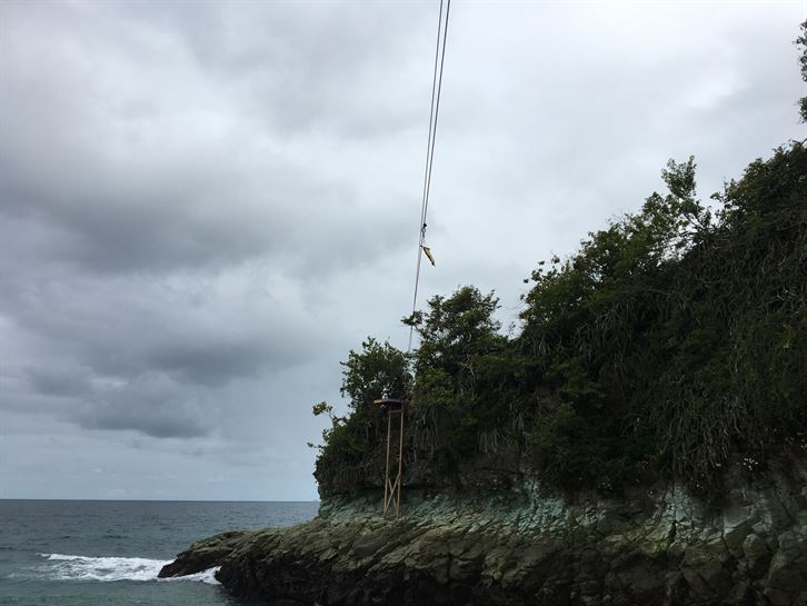 Duelo de la tirolina