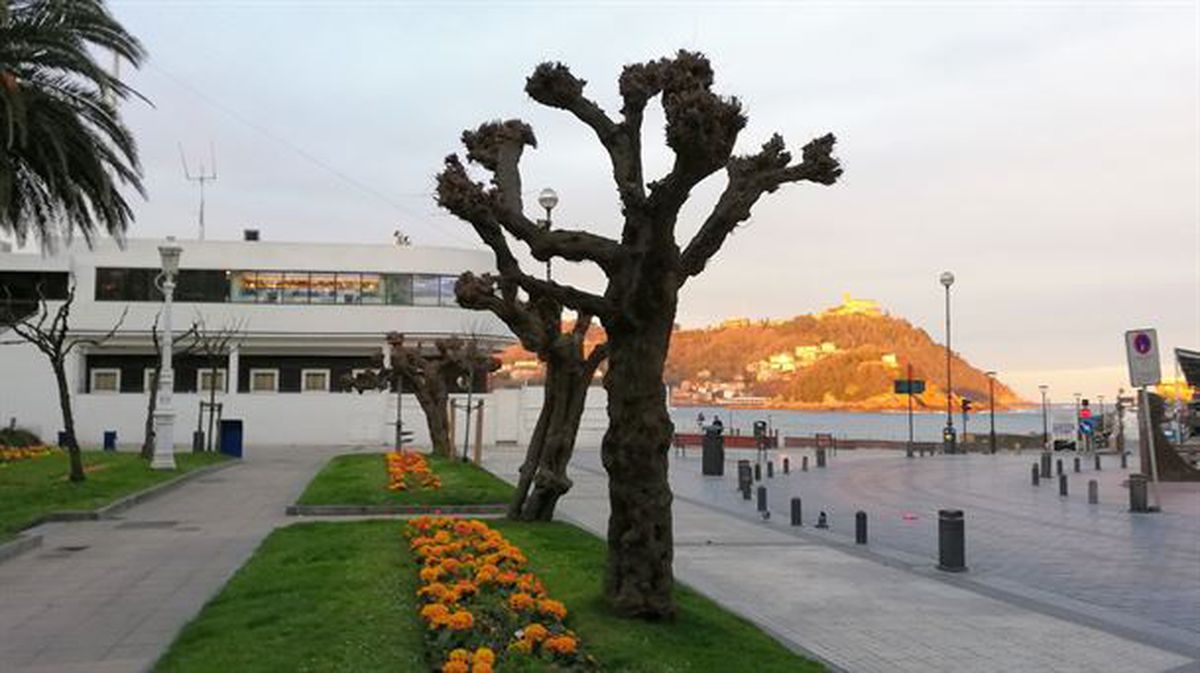 Imagen del edificio del Real Club Náutico de San Sebastián