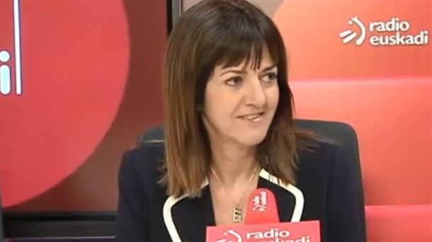 La secretaria general de los socialistas vascos, Idoia Mendia.