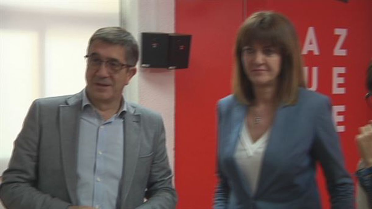 Patxi López e Idoia Mendia