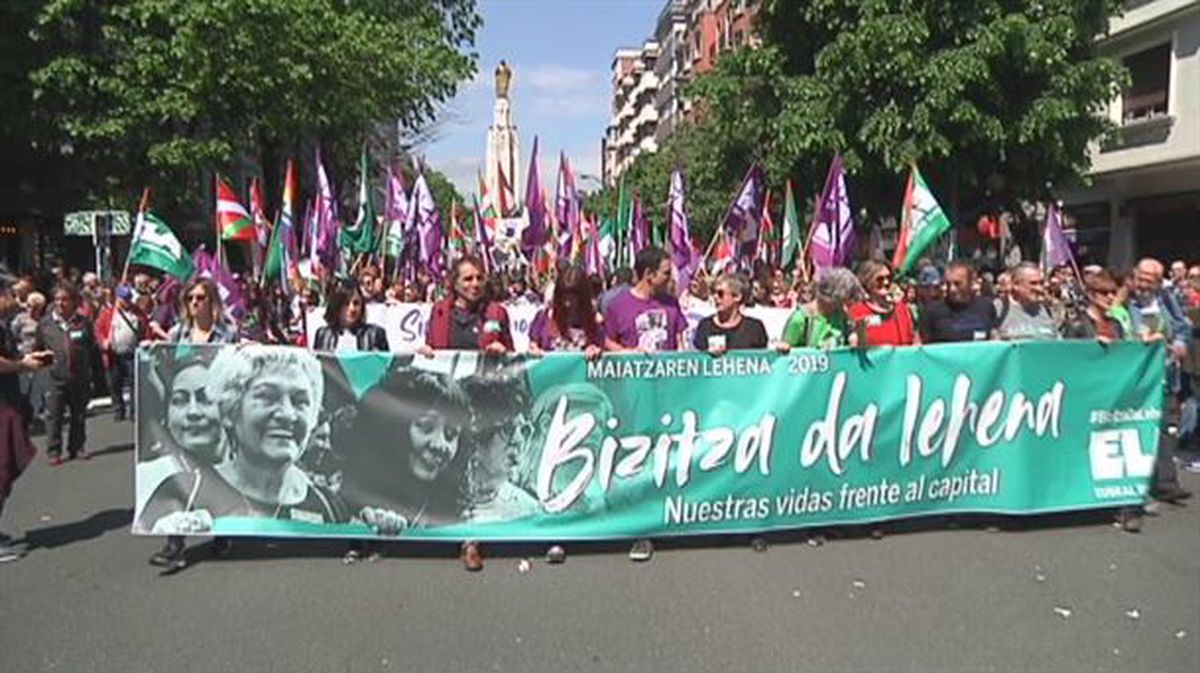 Manifestación de ELA en Bilbao