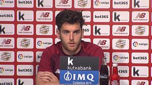 Ibai Gómez: 'El tobillo está bien'