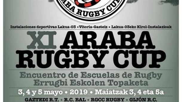 Cartel de la Araba Rugby Cup.