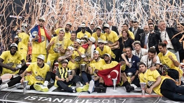Fenerbahce, campeón de la Final Four 2017. Foto: Euroleague.net