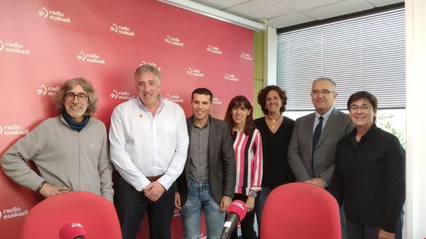 Debate municipal con los principales candidatos al ayuntamiento de Pamplona en Radio Euskadi. 