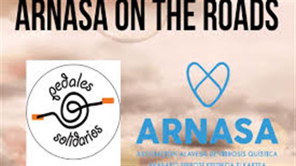 Pedaladas solidarias por ARNASA,la Asociación de Fibrosis Quística de Álava