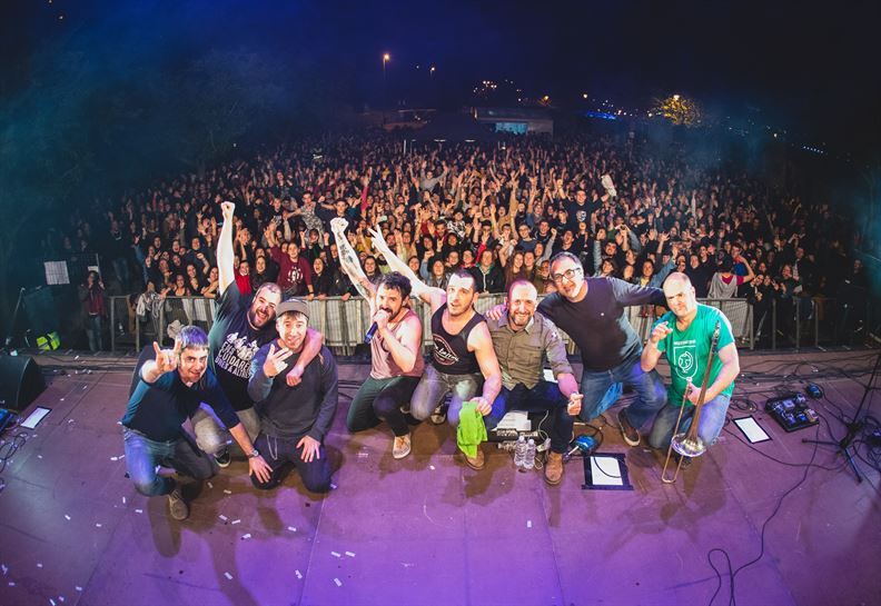 Concierto de Esne Beltza en Algorta. Foto: Gaizka Peñafiel