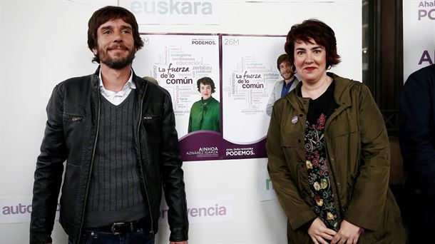 Imagen de archivo de Mikel Buil y Ainhoa Aznarez.