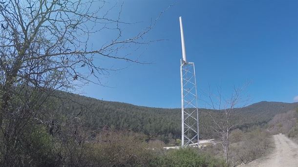 160 metros de torre para captar el mejor viento