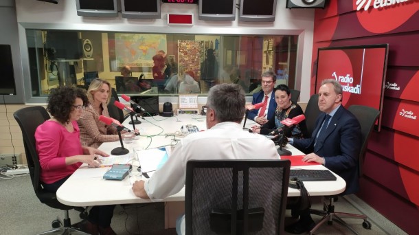 Debate electoral en Radio Euskadi.