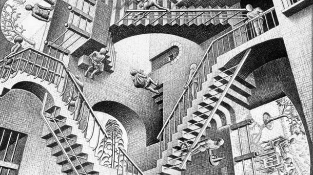 Relatividad  - M.C. Escher